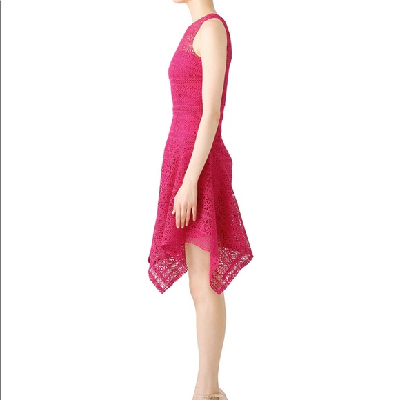 Theia Magenta cocktail dress stunning - Picture 4 of 4